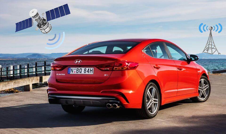 GPS დაყენება ძრავის ბლოკირებით