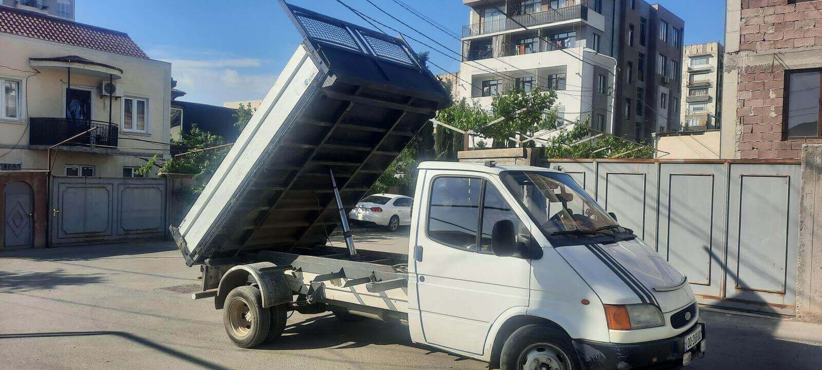 სამშენებლო ნარჩენების გატანა, სამშენებლო მასალის მიტანა