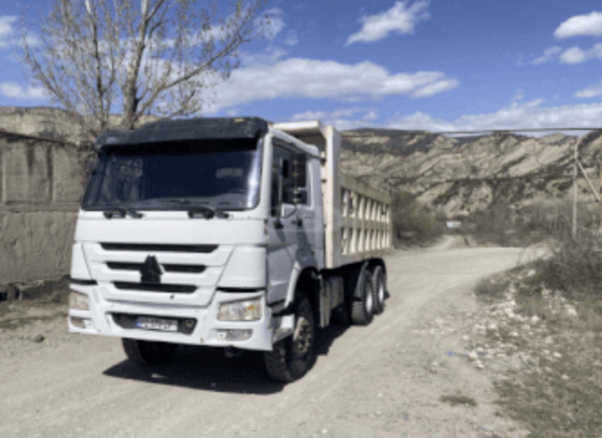 ქირავდება თვითმცლელი სატვირთო