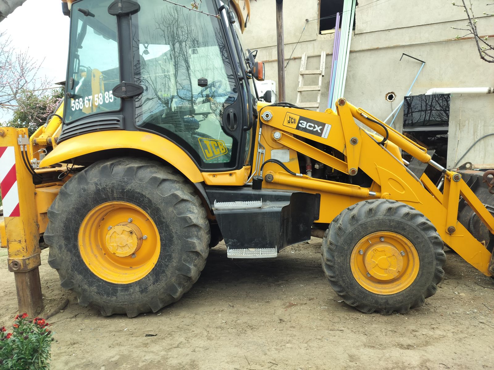 JCB ტრაქტორის მომსახურება